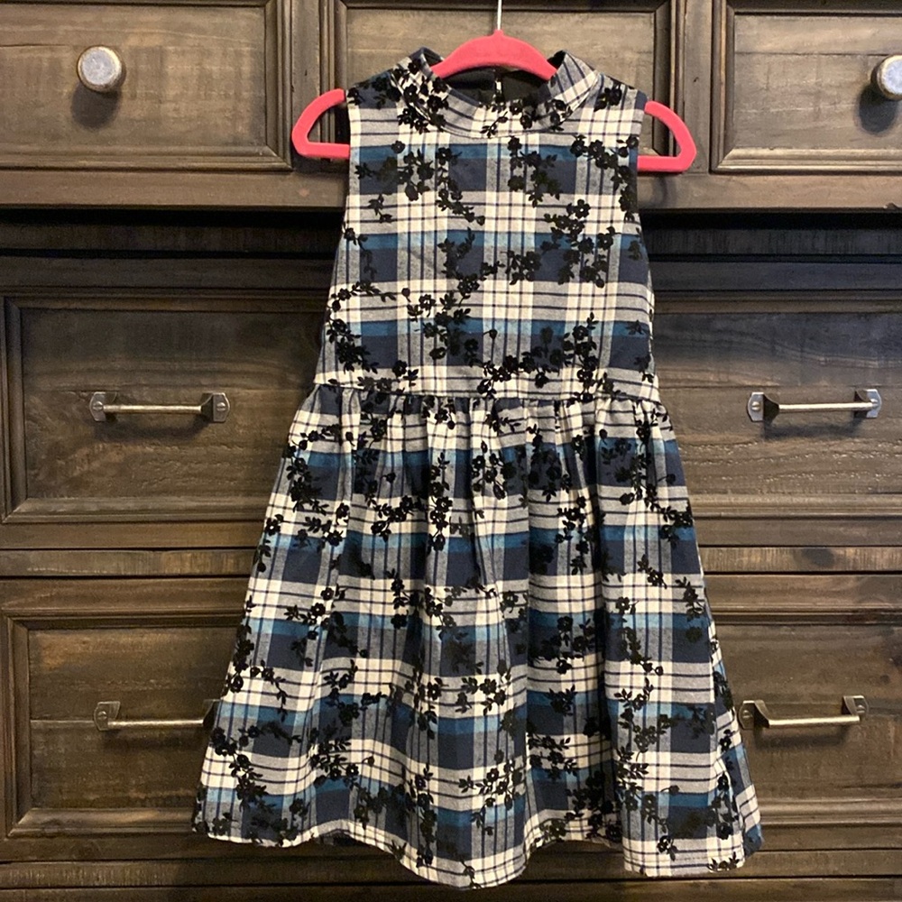 GB girl dress and cardigan